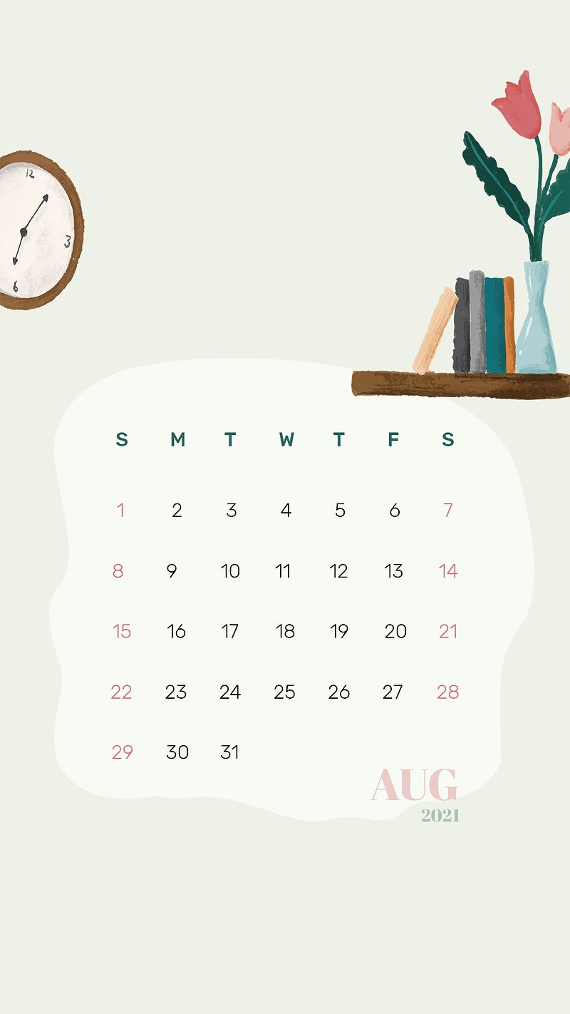 August 2021 Calendar Wallpapers