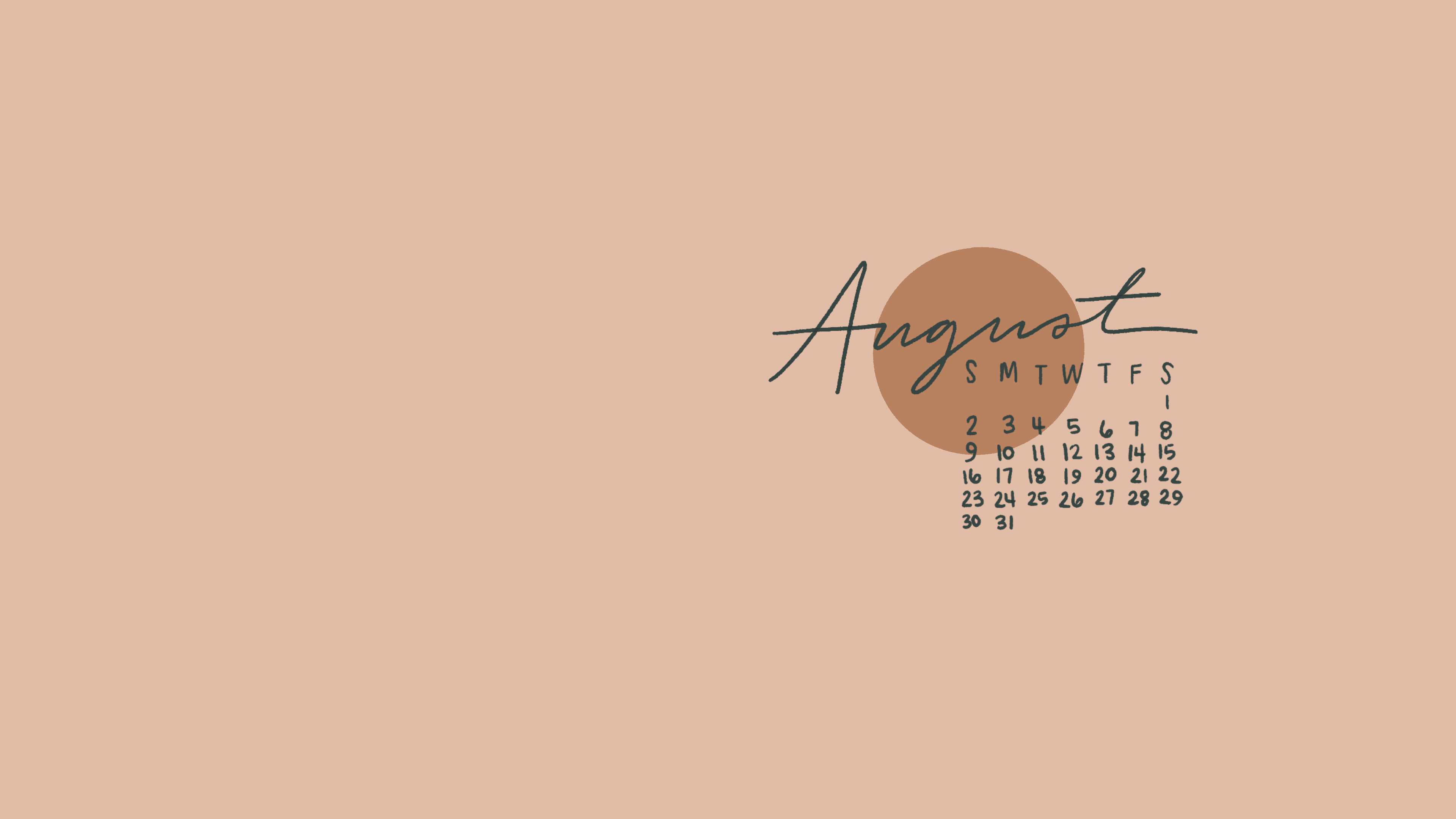 August Desktop Wallpapers