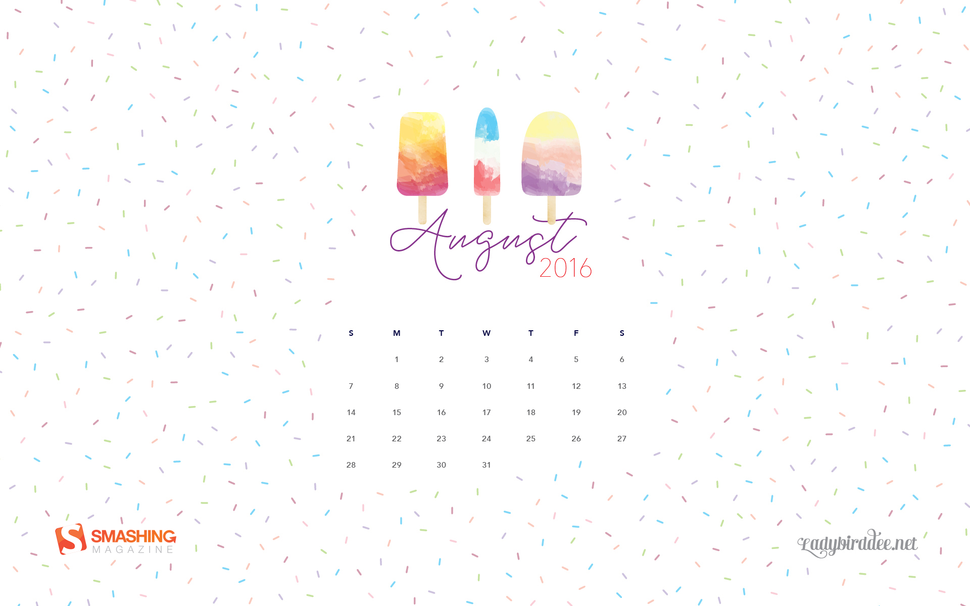 August Desktop Wallpapers