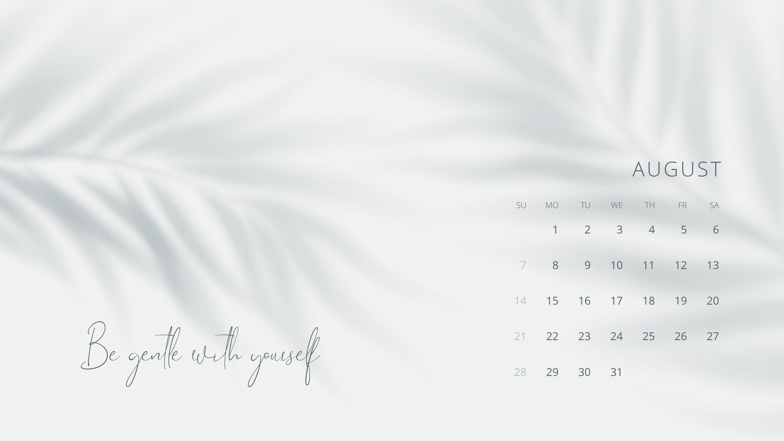 August Desktop Wallpapers