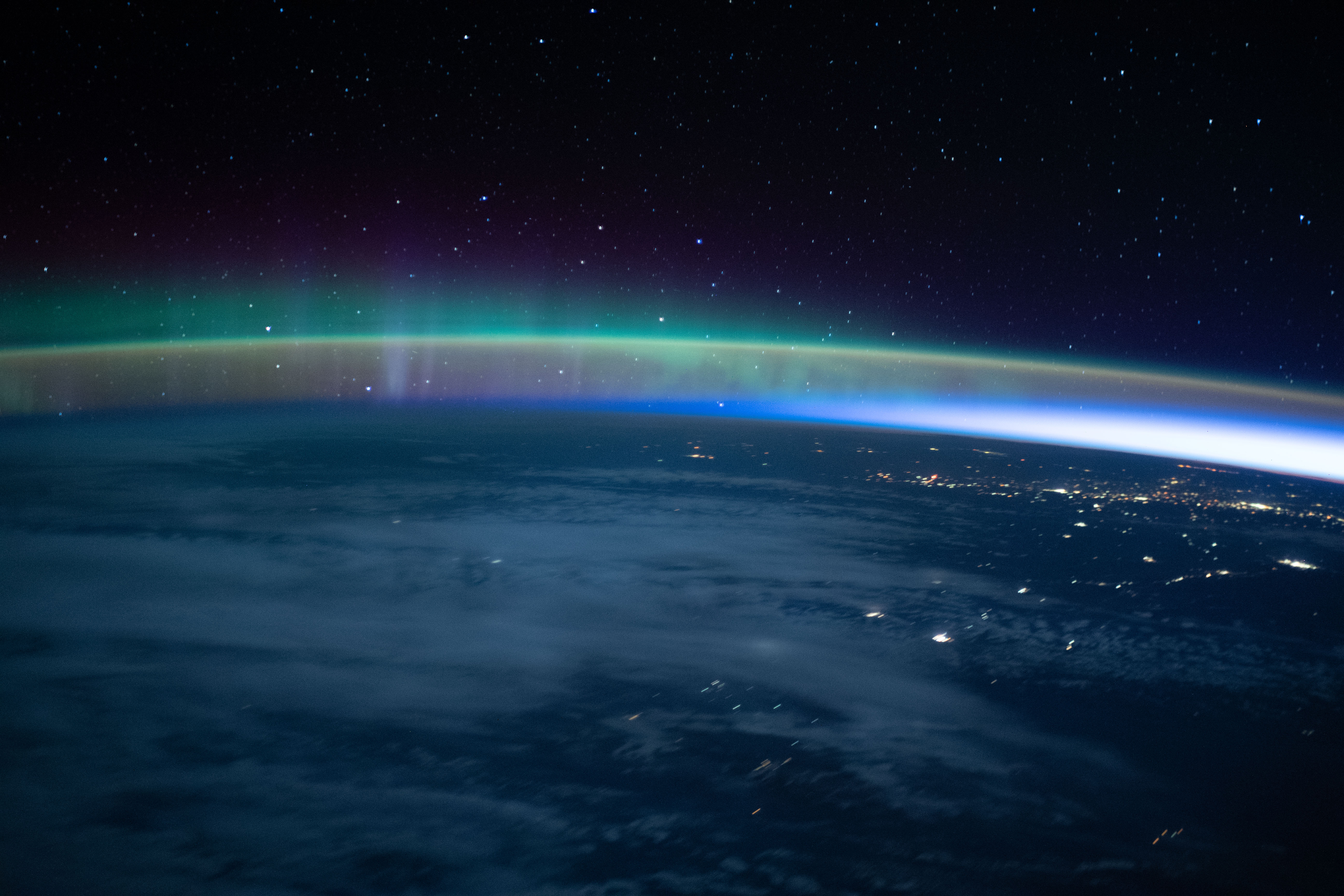 Aurora Borealis From Space Wallpapers