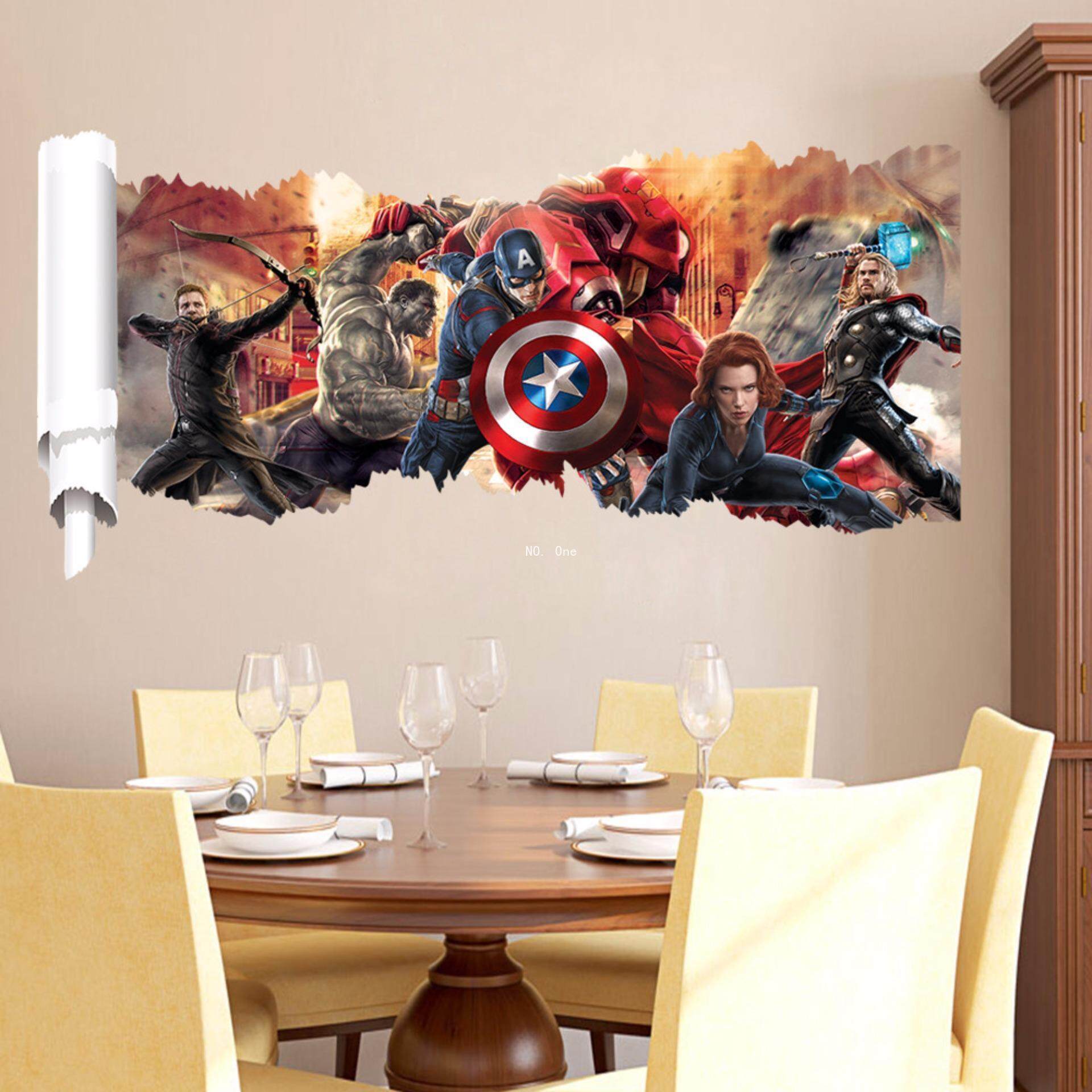 Avengers 3D Wall Art Wallpapers