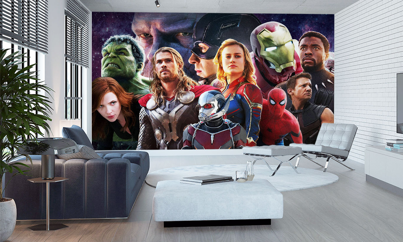 Avengers 3D Wall Art Wallpapers