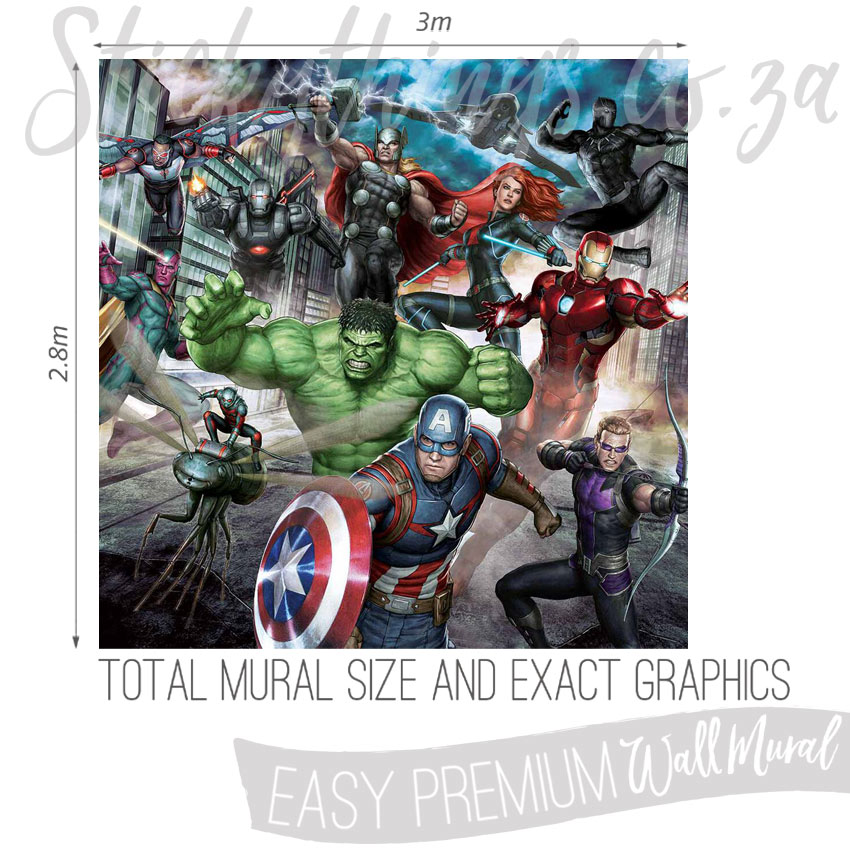 Avengers 3D Wall Art Wallpapers