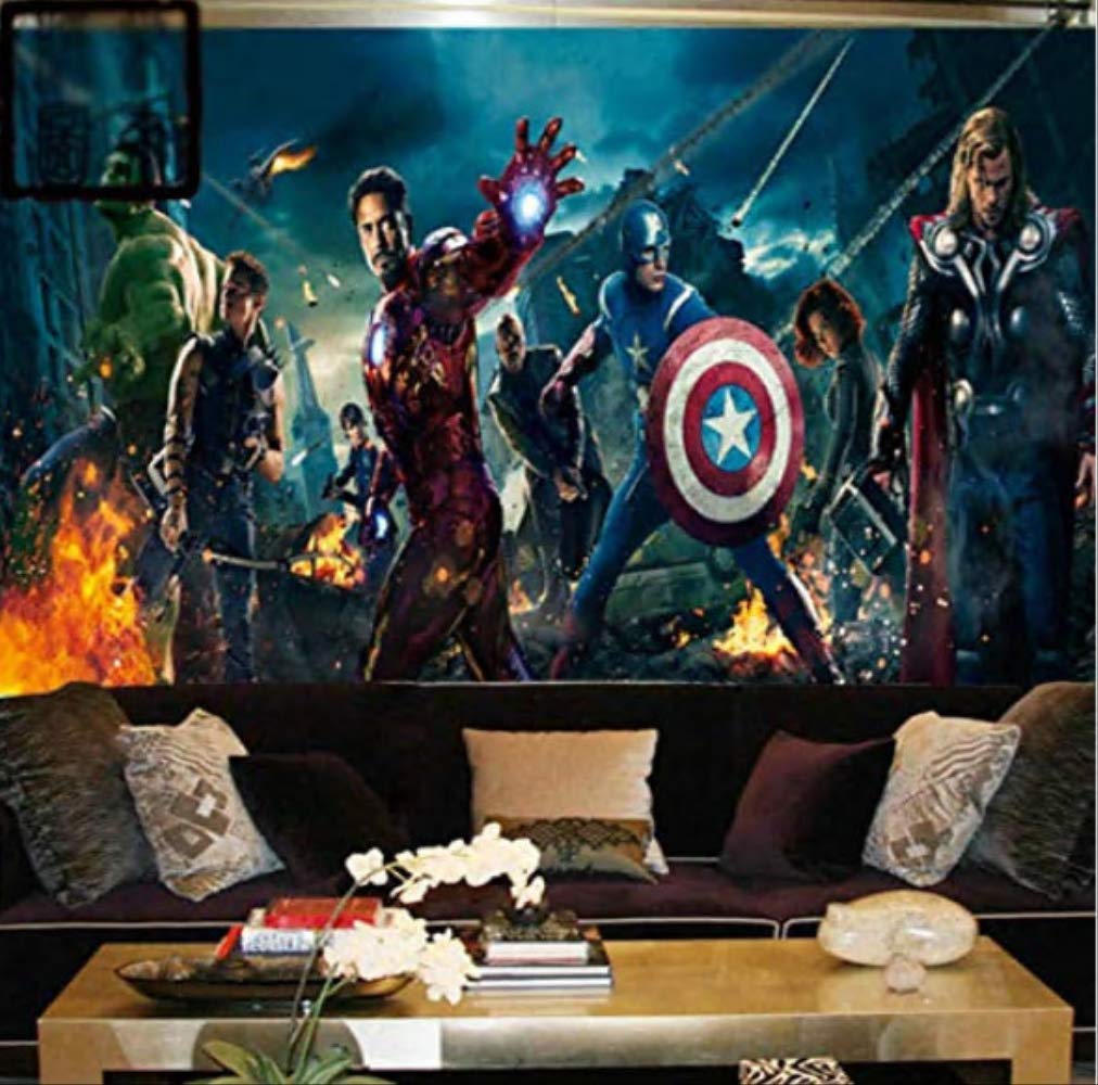 Avengers 3D Wall Art Wallpapers