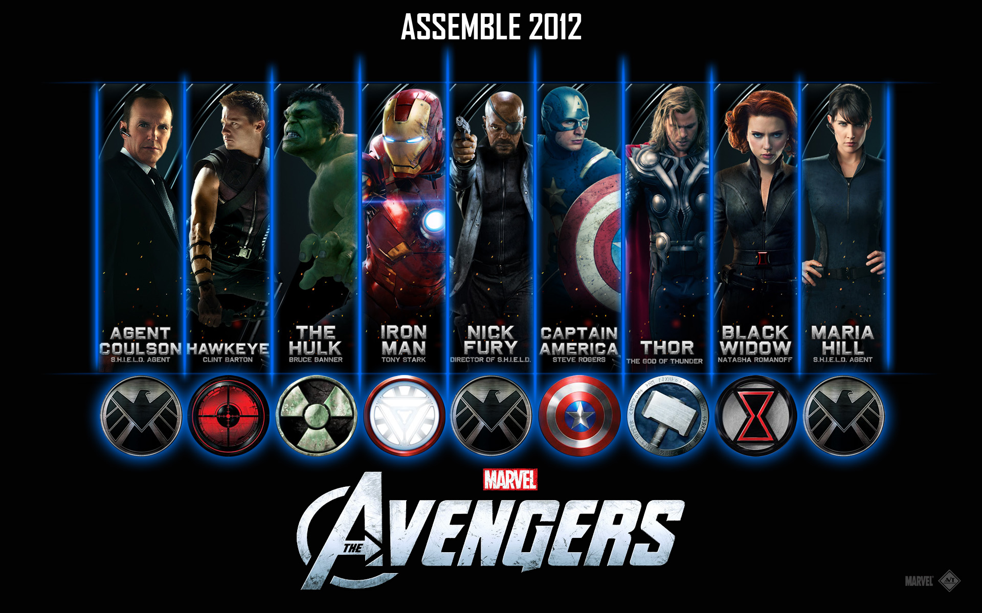 Avengers Assemble Logo Wallpapers