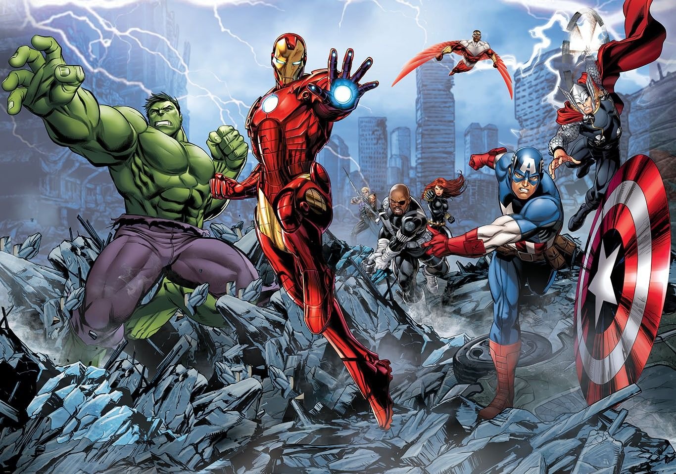 Avengers Cartoon Wallpapers