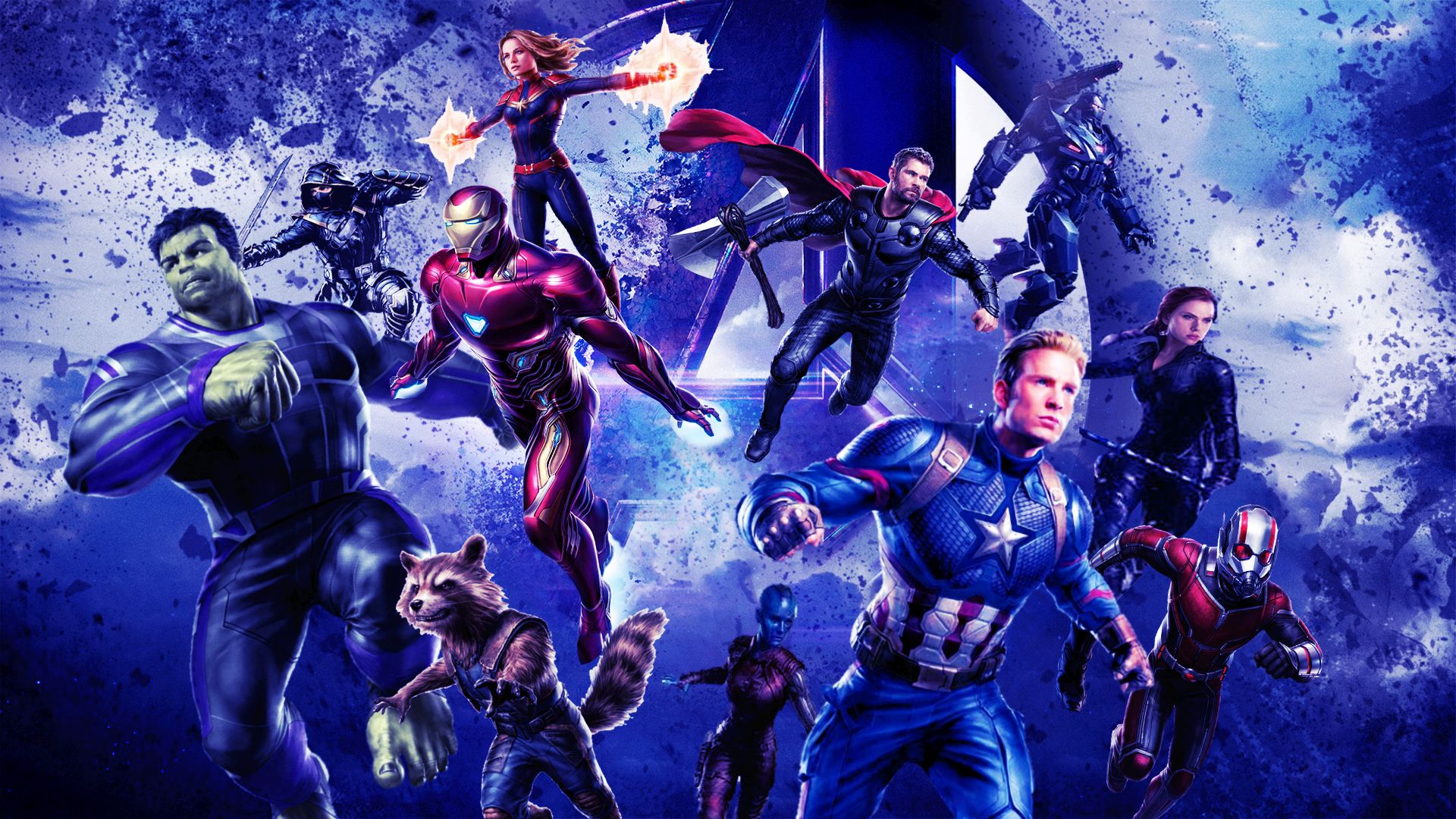 Avengers Endgame Dual Screen Wallpapers