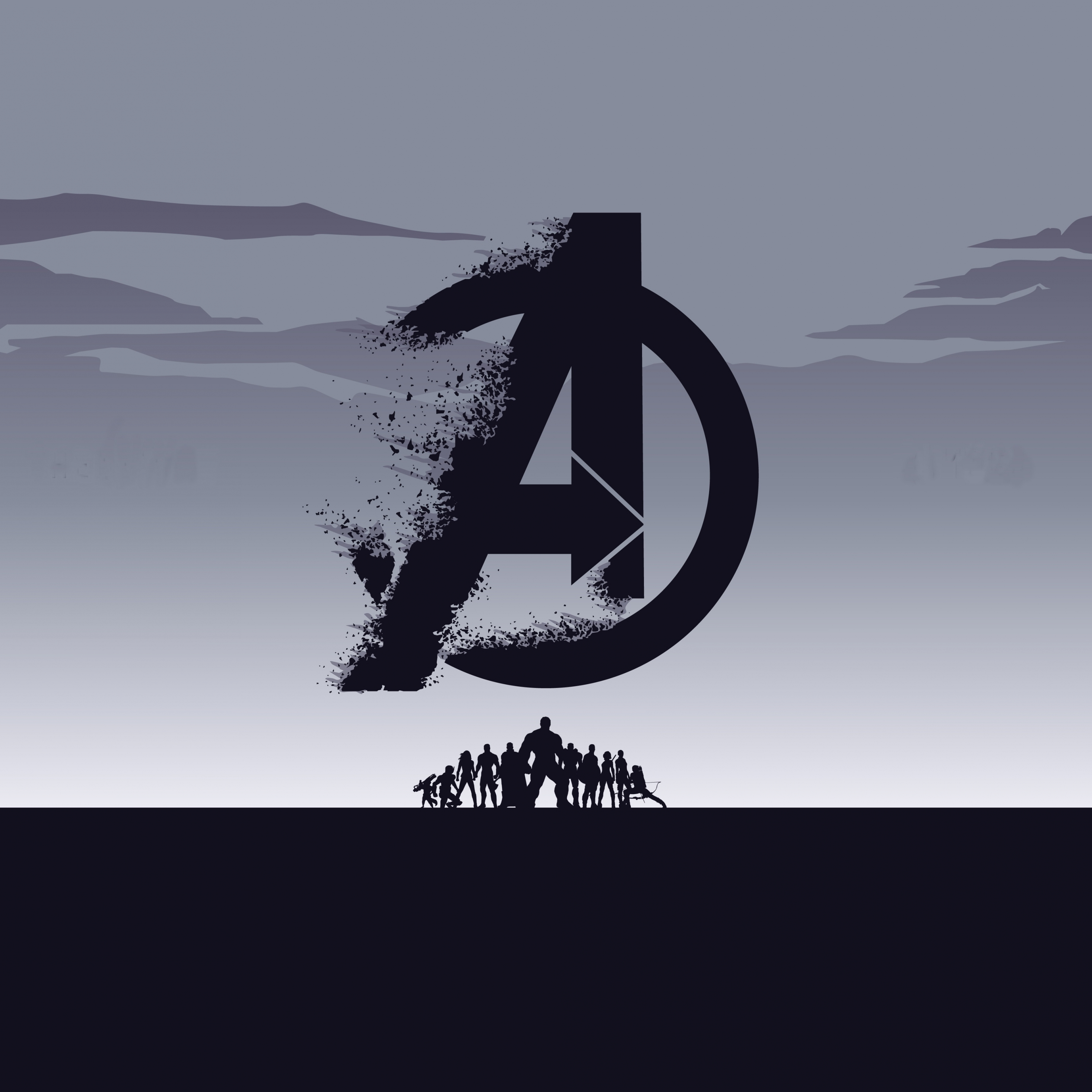 Avengers Silhouette Wallpapers