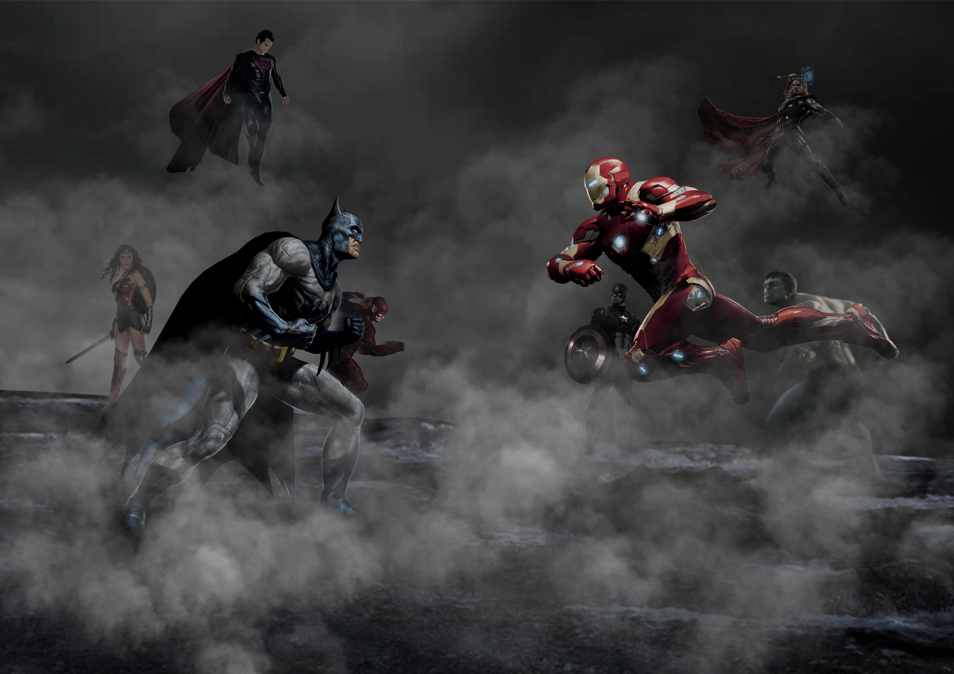 Avengers Vs Justice League Wallpapers