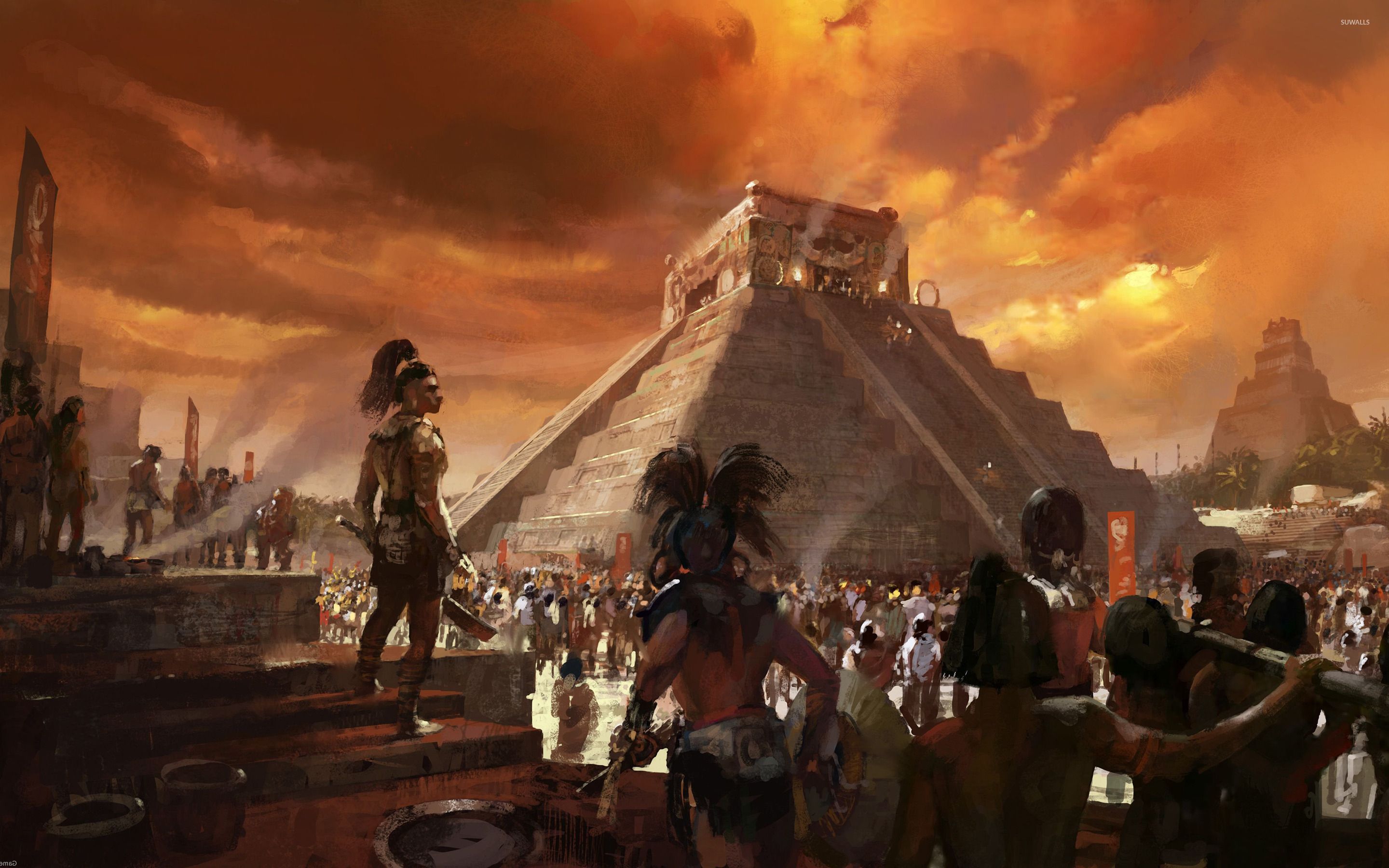 Aztec Pyramids Wallpapers