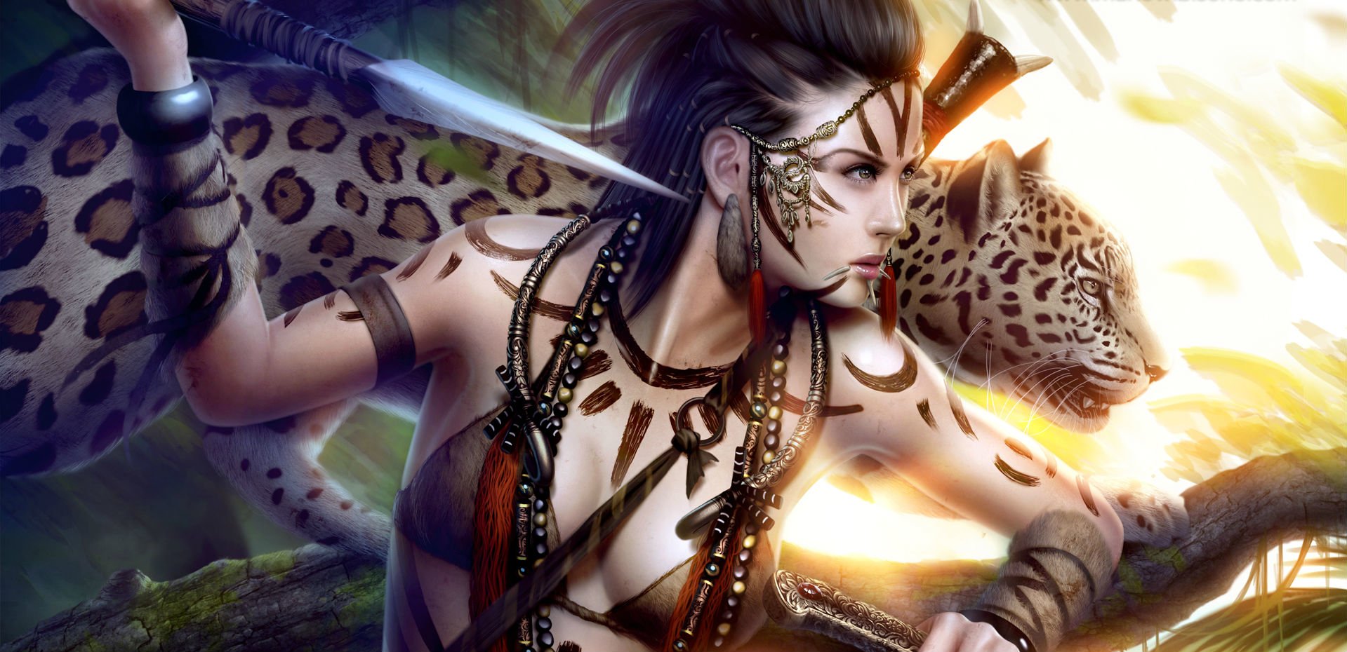 Aztec Woman Warrior Wallpapers