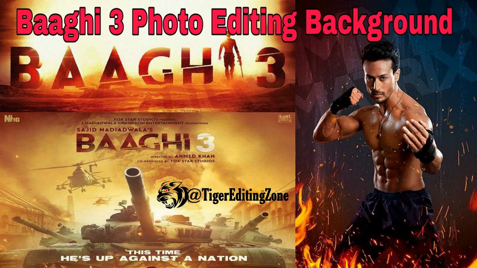 Baaghi 3 Download Wallpapers