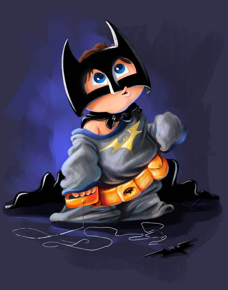 Baby Batman Drawings Wallpapers