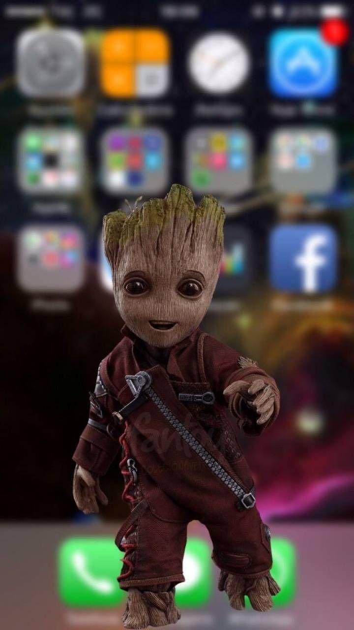 Baby Groot Iphone Wallpapers