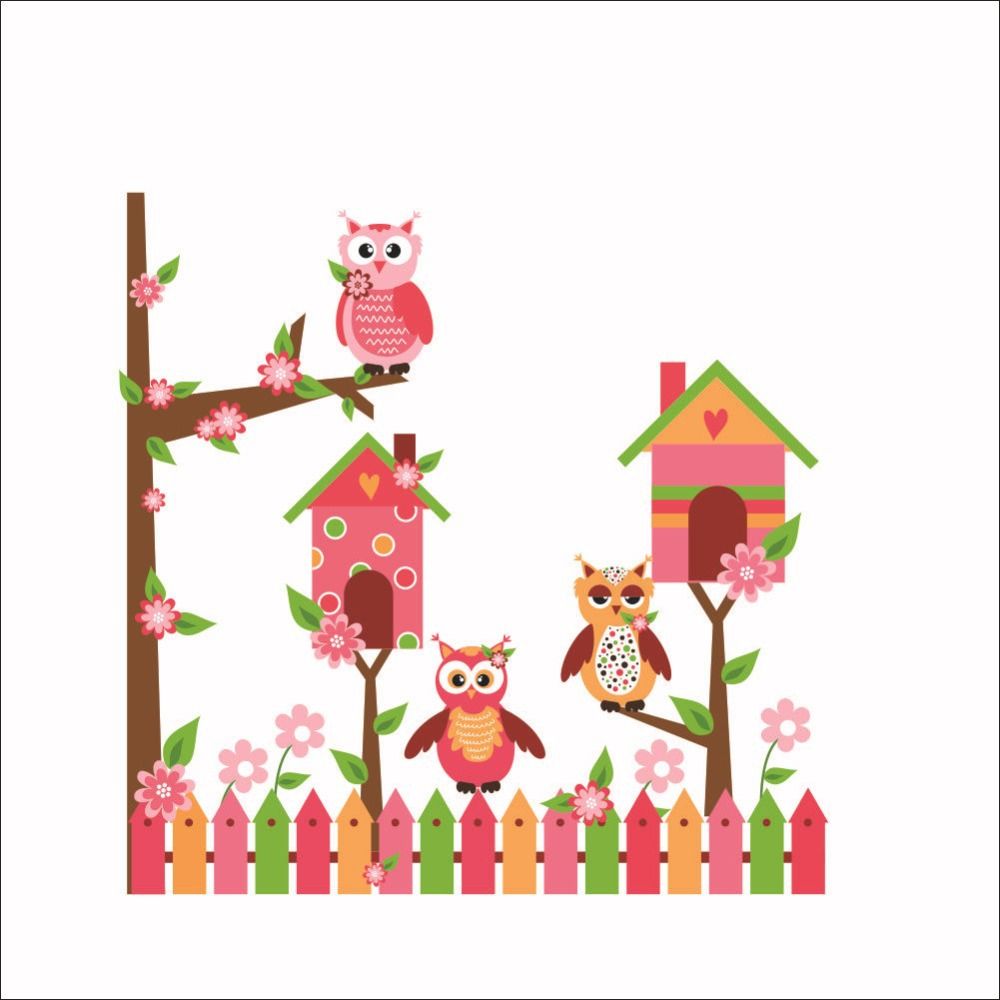 Baby Owls Cartoons Wallpapers