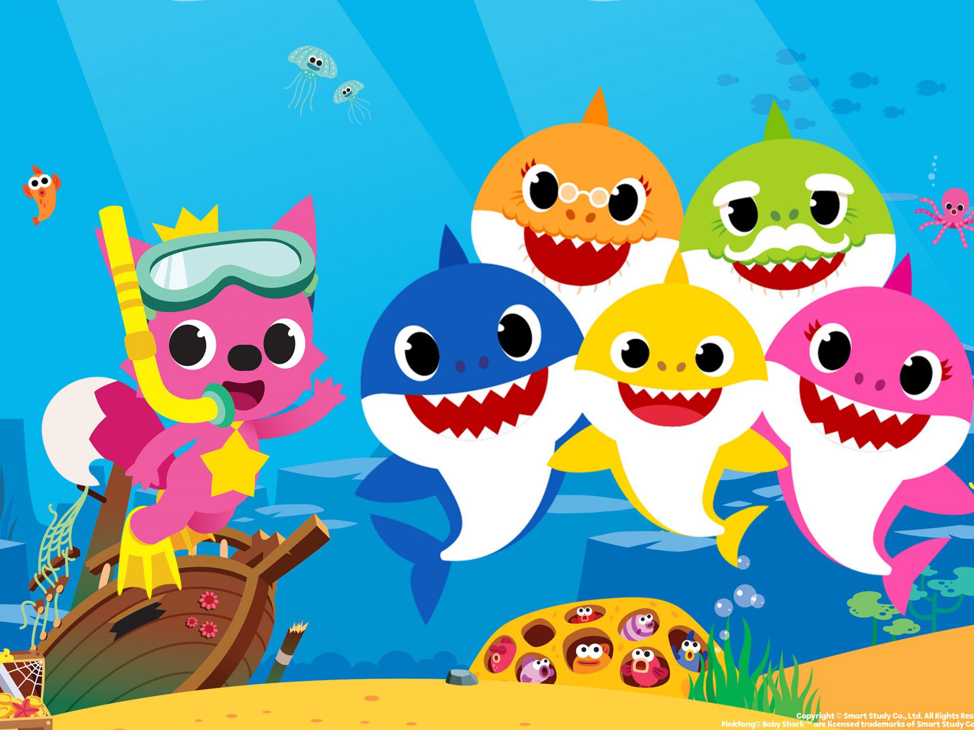 Baby Shark Wallpapers