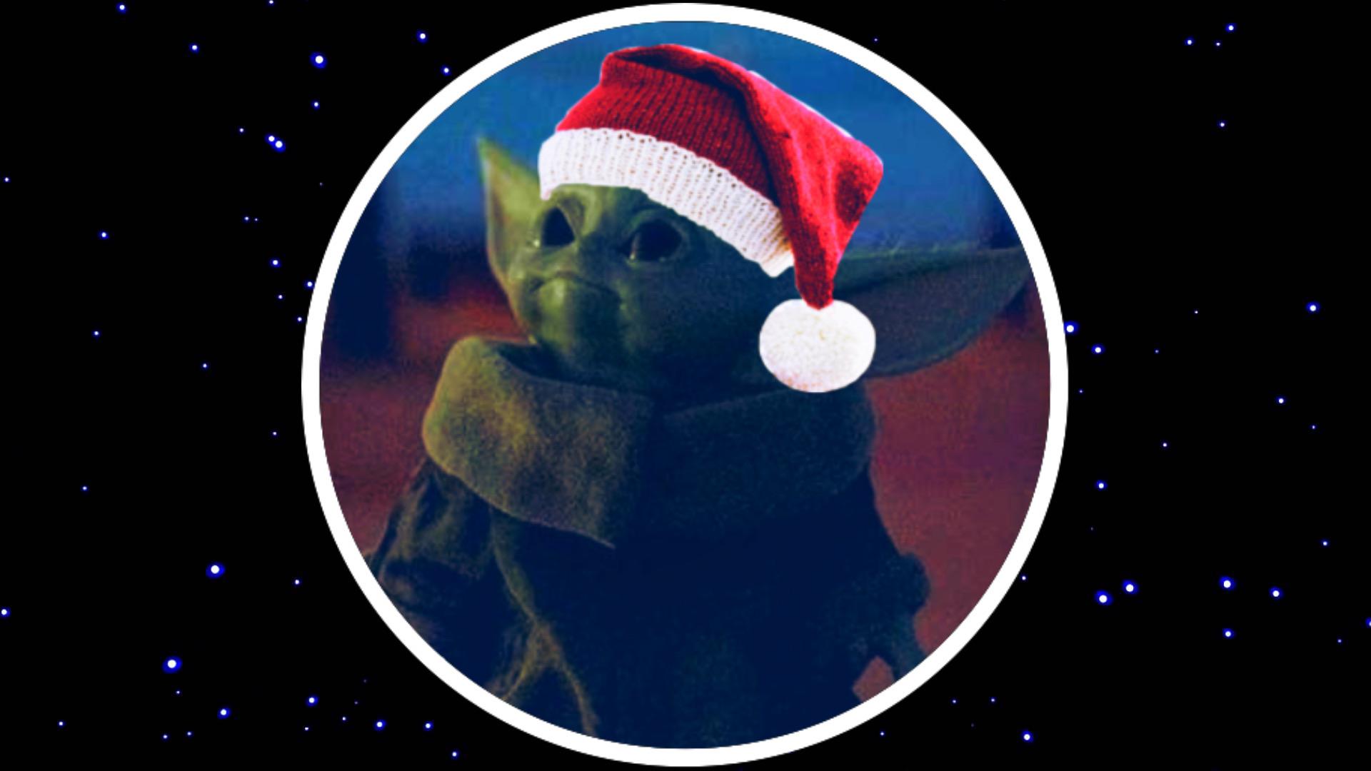 Baby Yoda Christmas Wallpapers