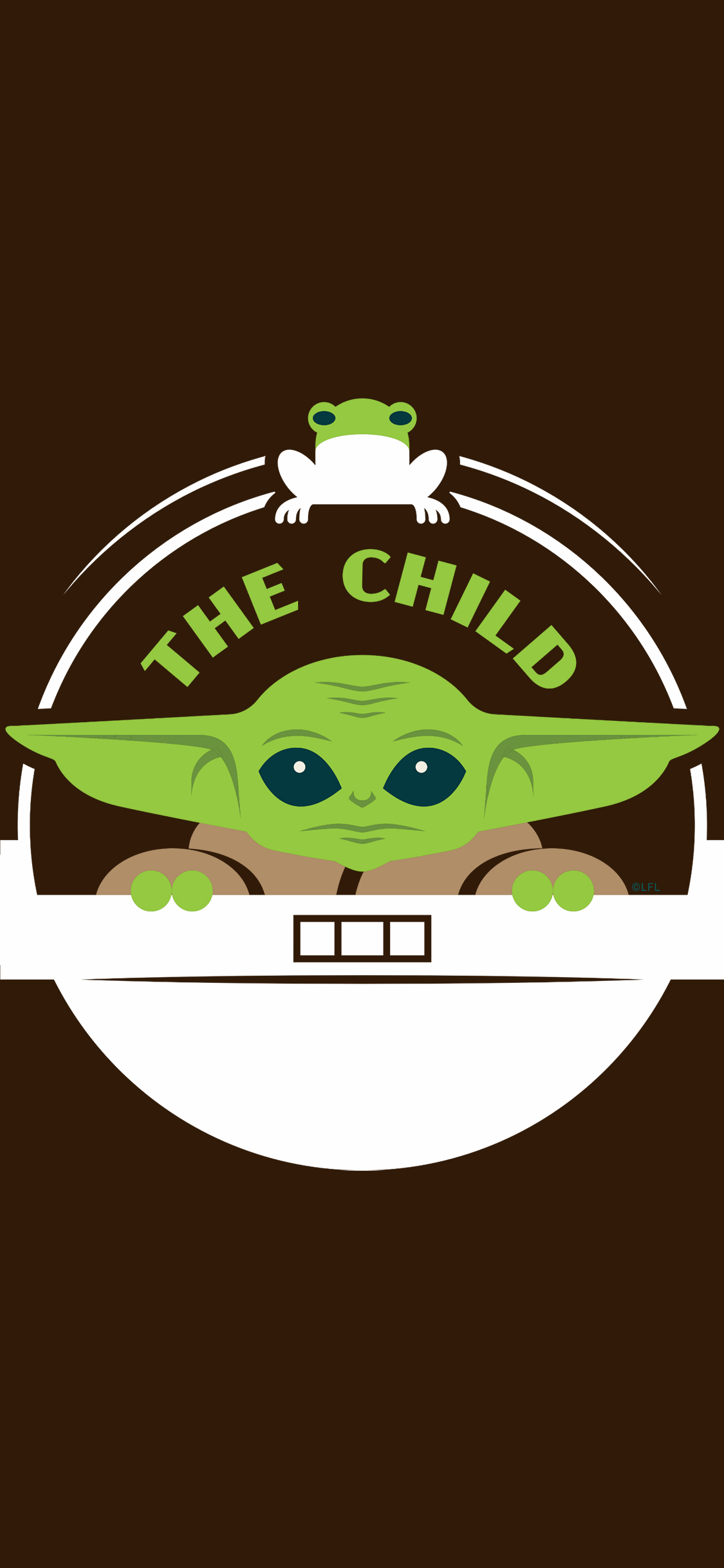 Baby Yoda Cartoon Wallpapers