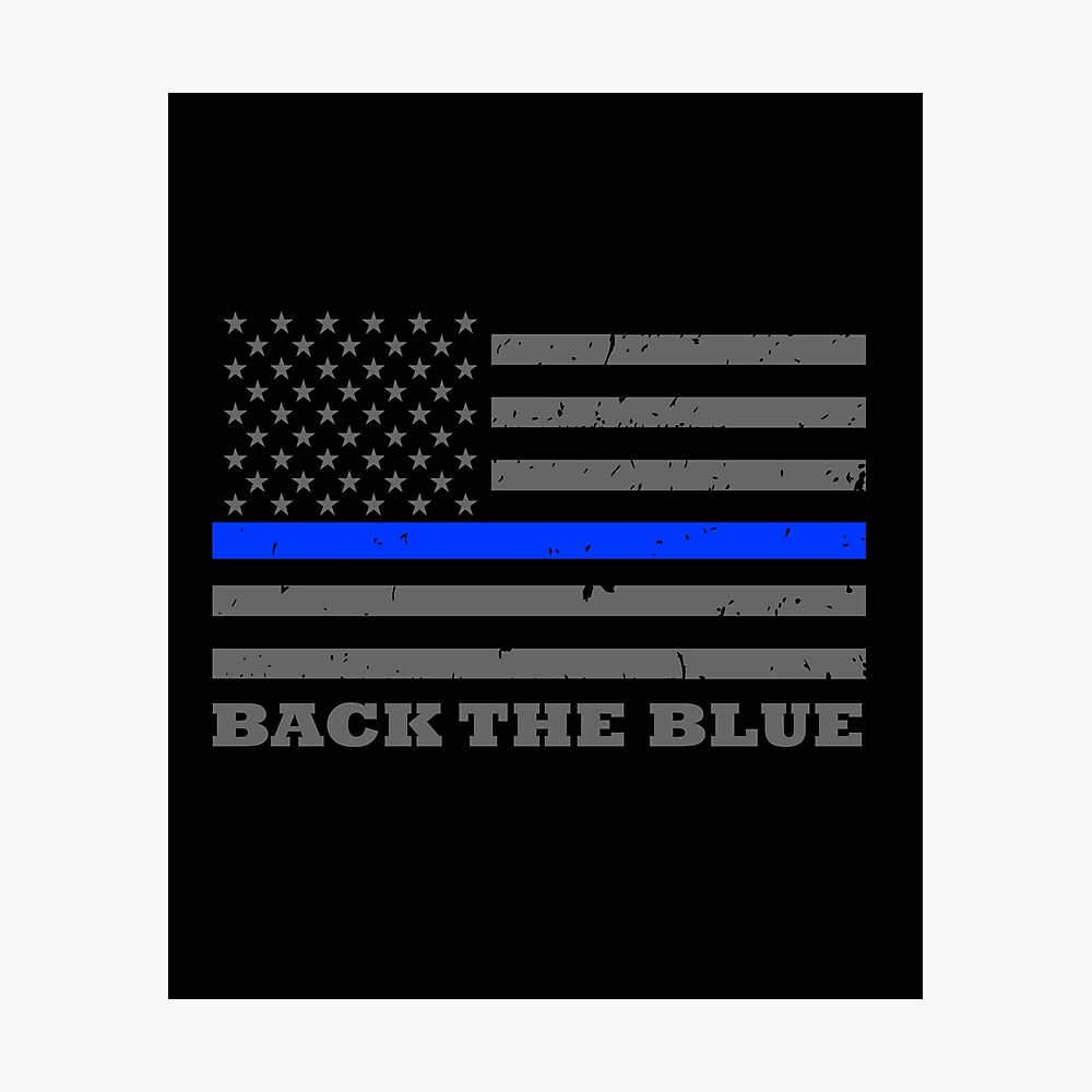Back The Blue Flag Wallpapers
