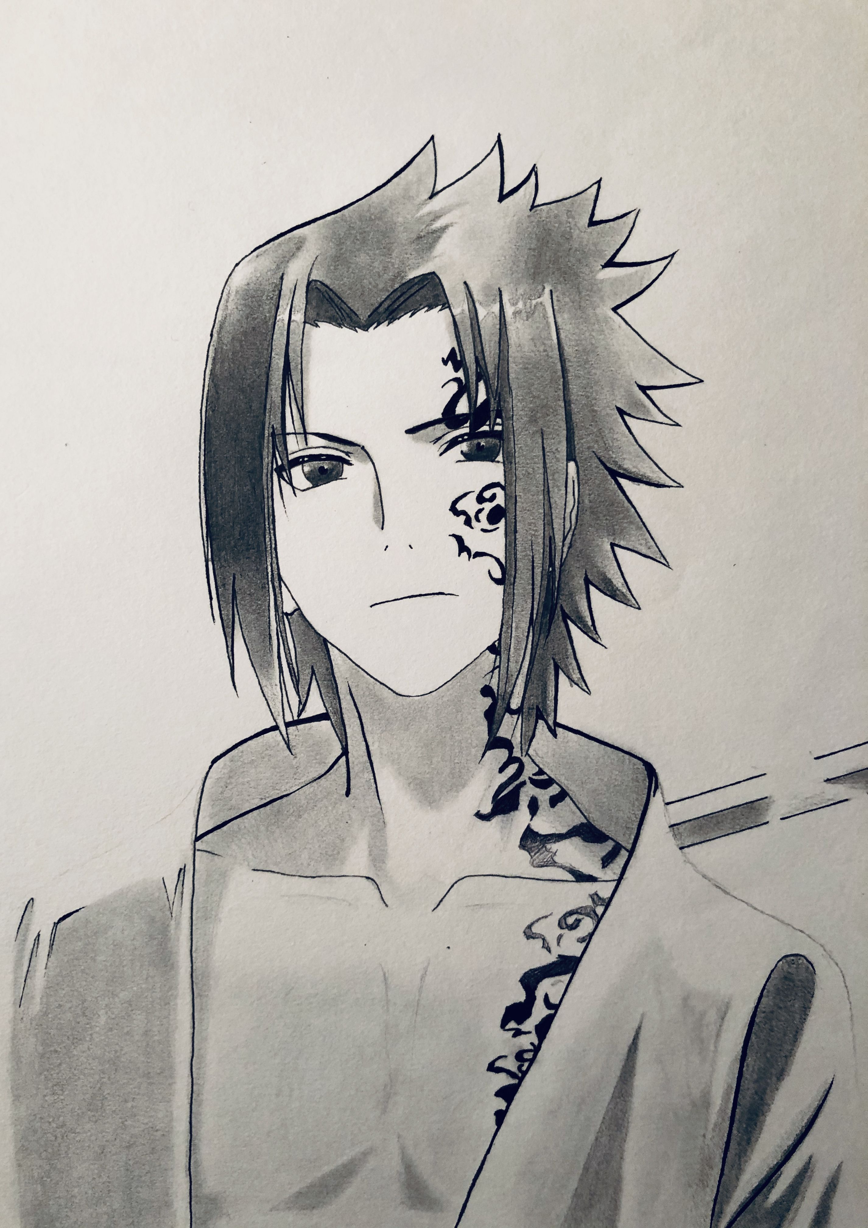 Bad Sasuke Drawing Wallpapers