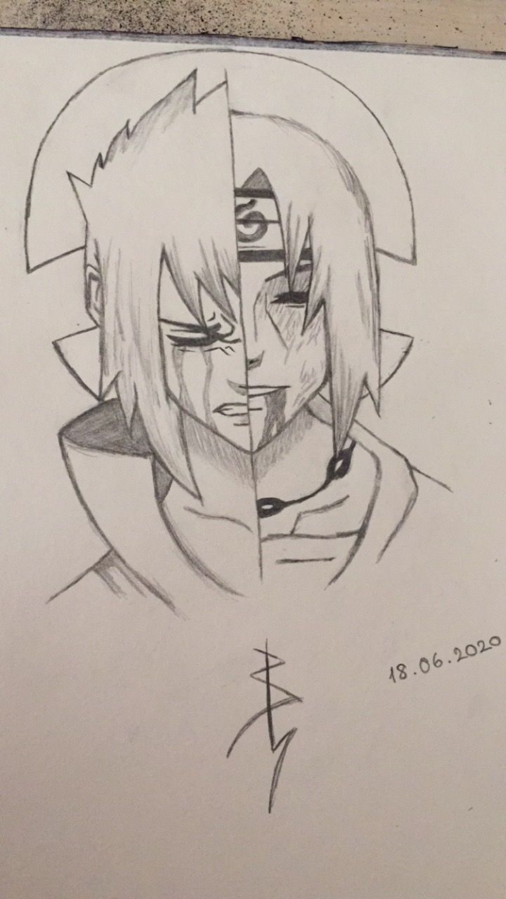 Bad Sasuke Drawing Wallpapers