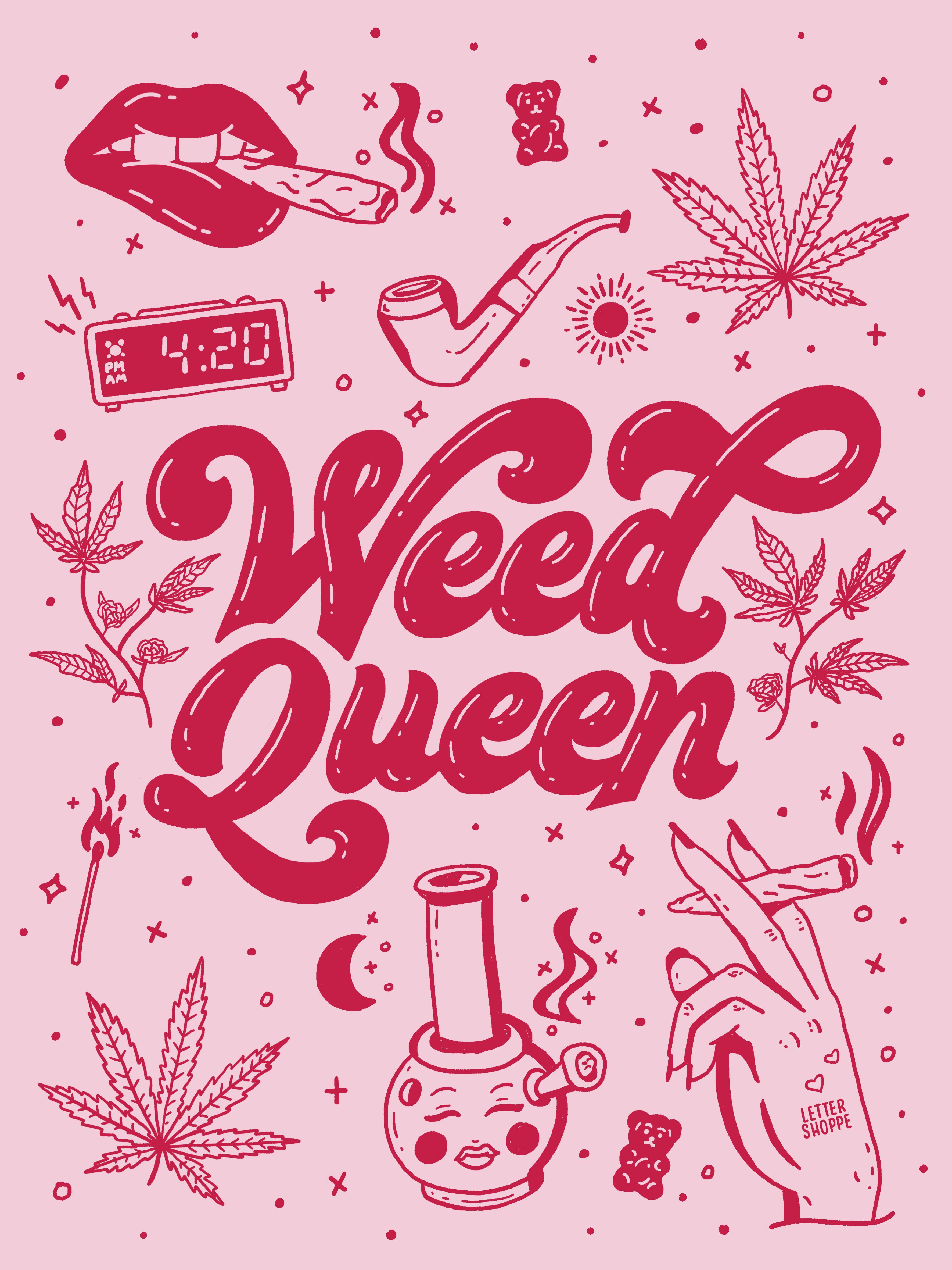 Baddie Girly Cute Stoner Wallpapers