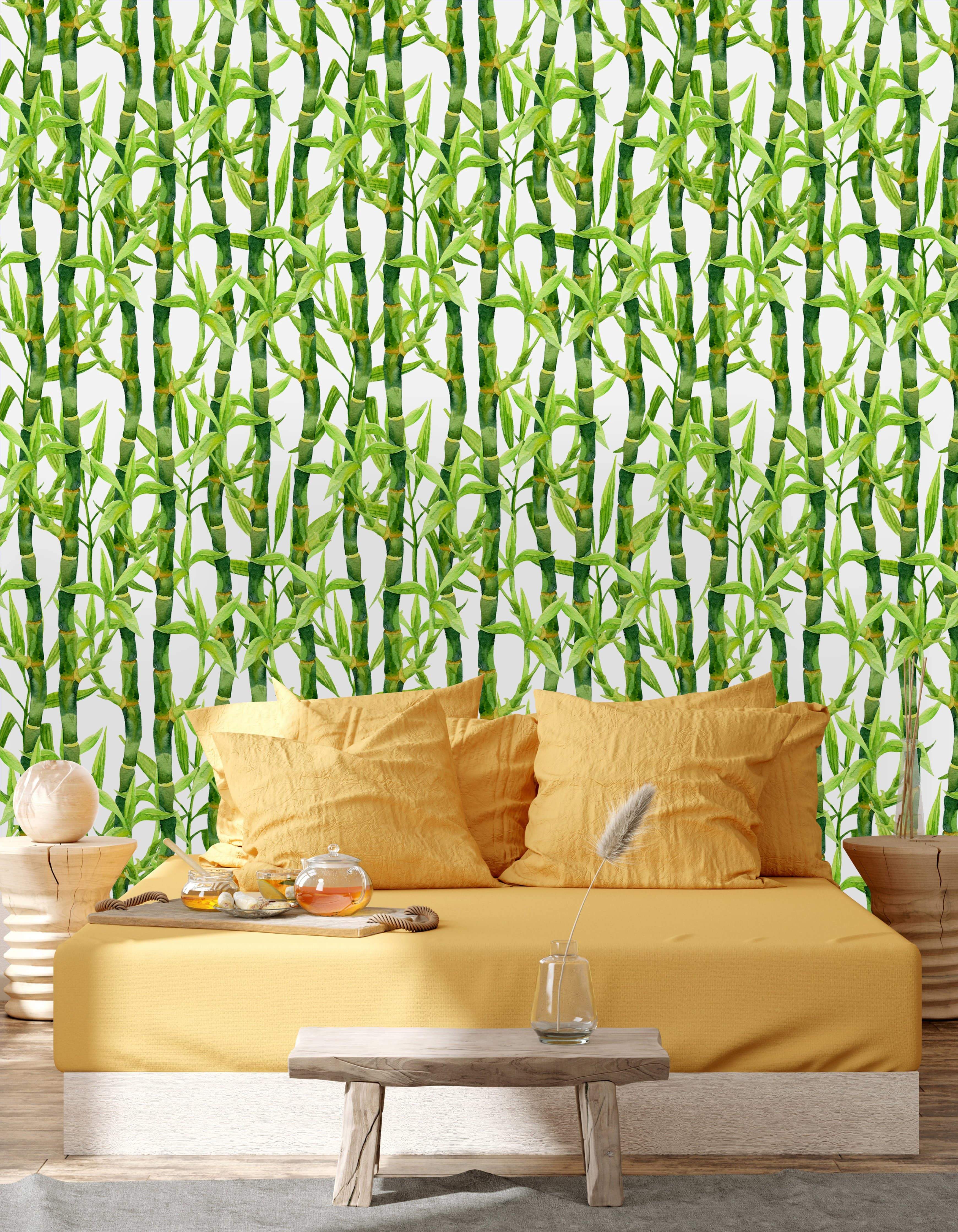 Bamboo Pattern Wallpapers