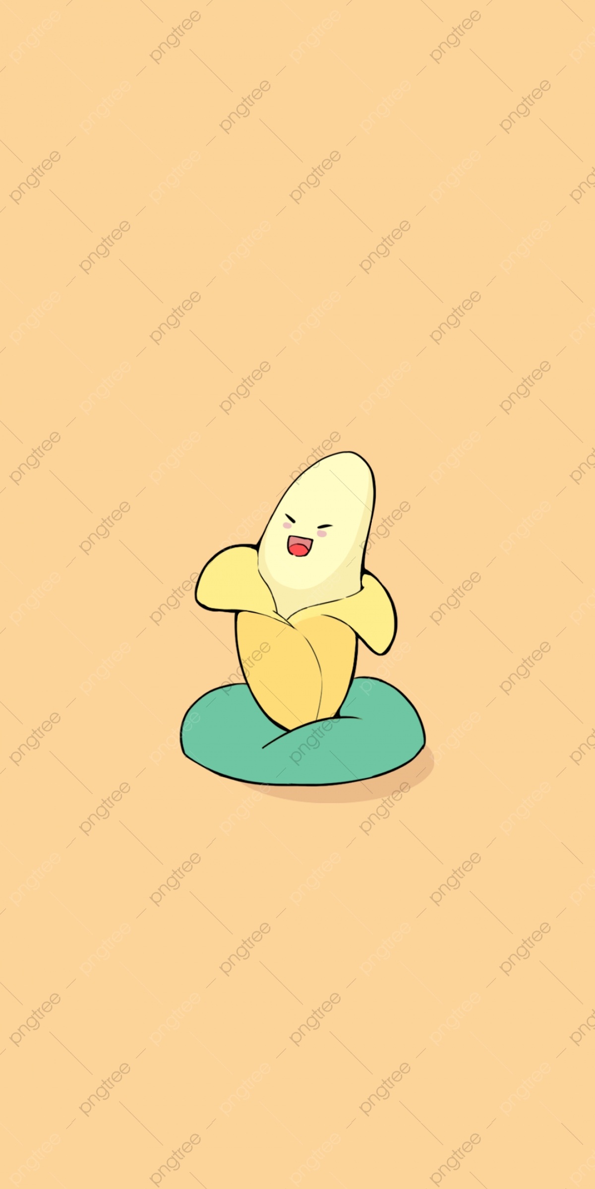 Banana Kawaii Wallpapers