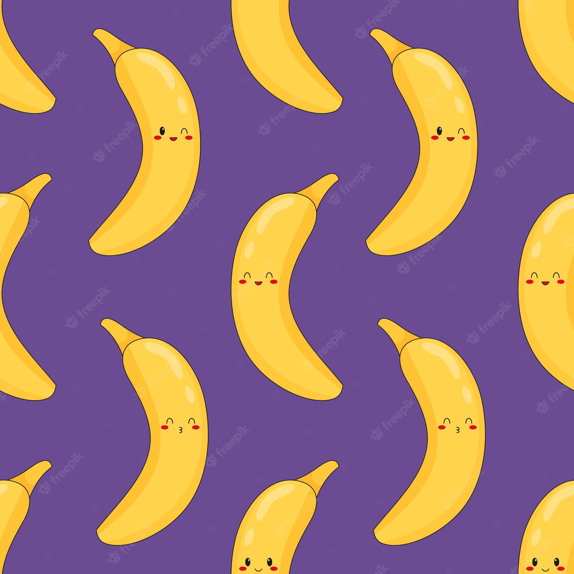 Banana Kawaii Wallpapers