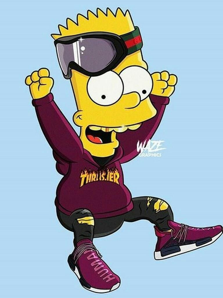 Bape Bart Simpson Wallpapers