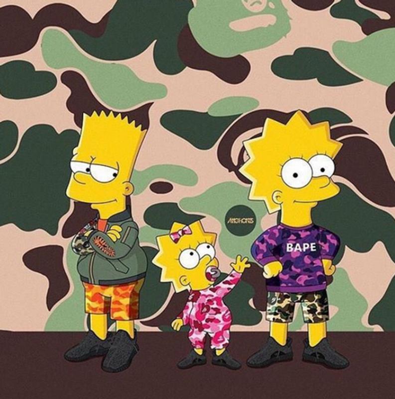 Bape Bart Simpson Wallpapers