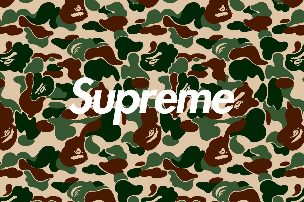 Bape Green Camo Wallpapers