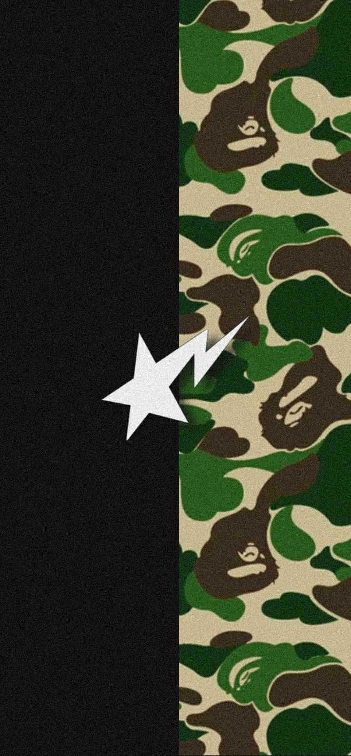 Bape Green Camo Wallpapers