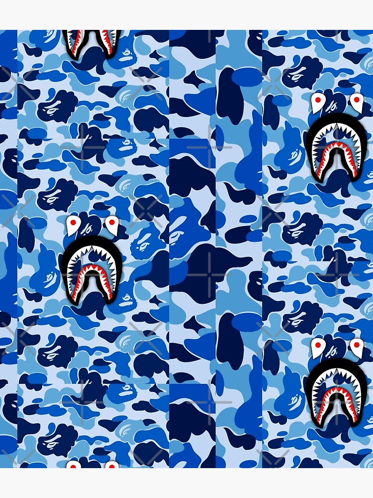 Bape Logo Blue Wallpapers