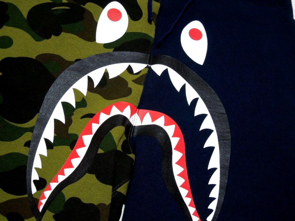 Bape Shark Logo Wallpapers