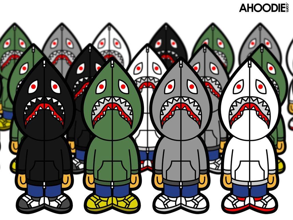 Bape Shark Logo Wallpapers