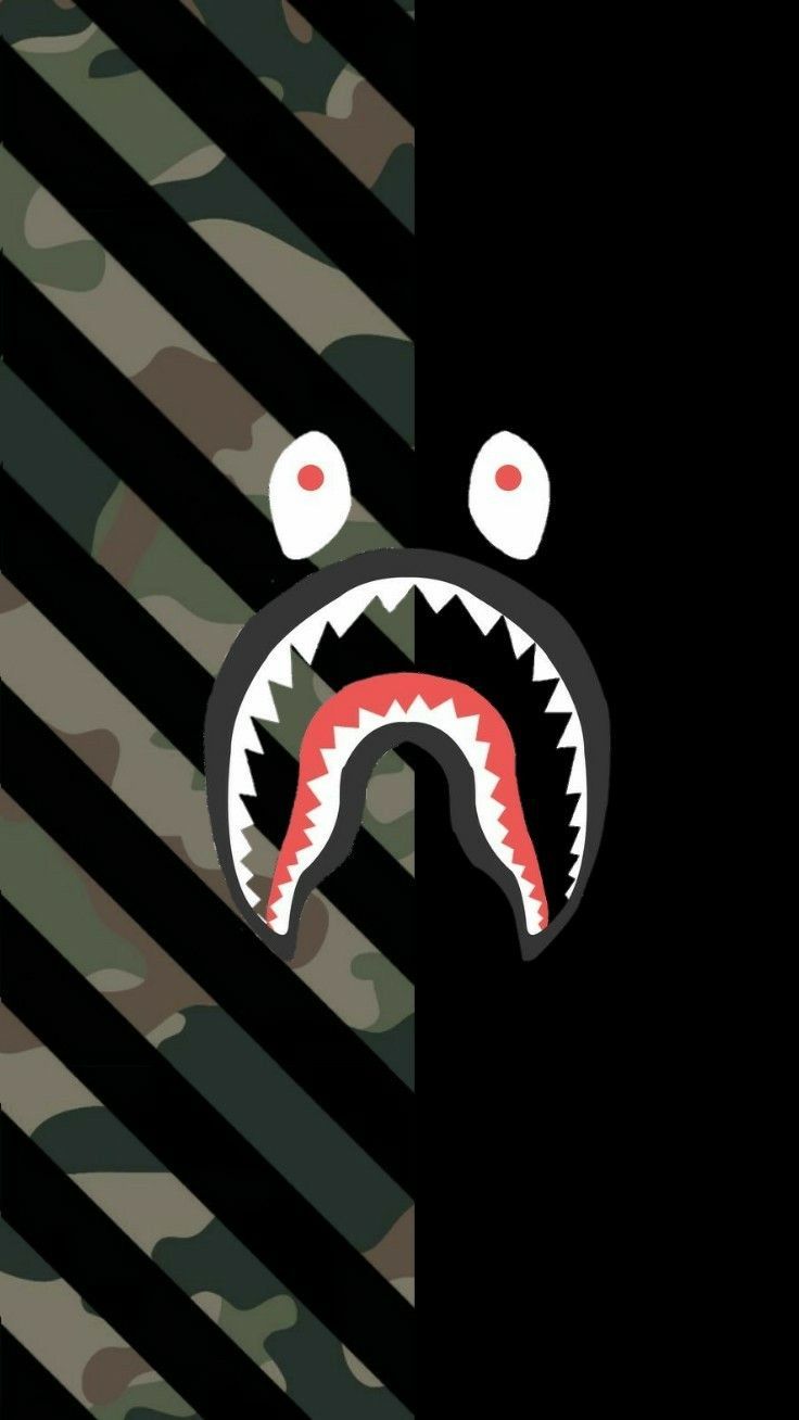 Bape Shark Logo Wallpapers