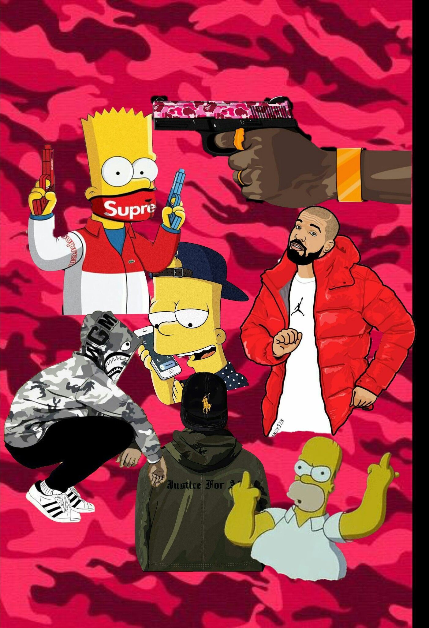 Bape Simpsons Wallpapers