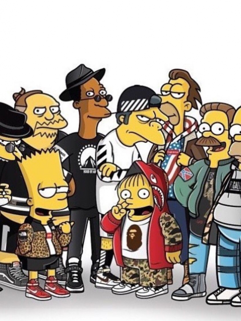 Bape Simpsons Wallpapers