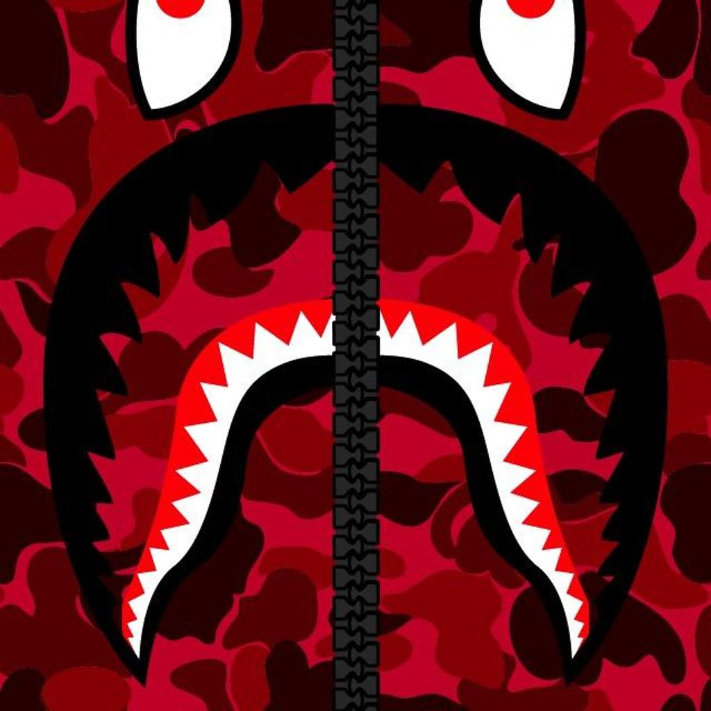 Bape Red Wallpapers