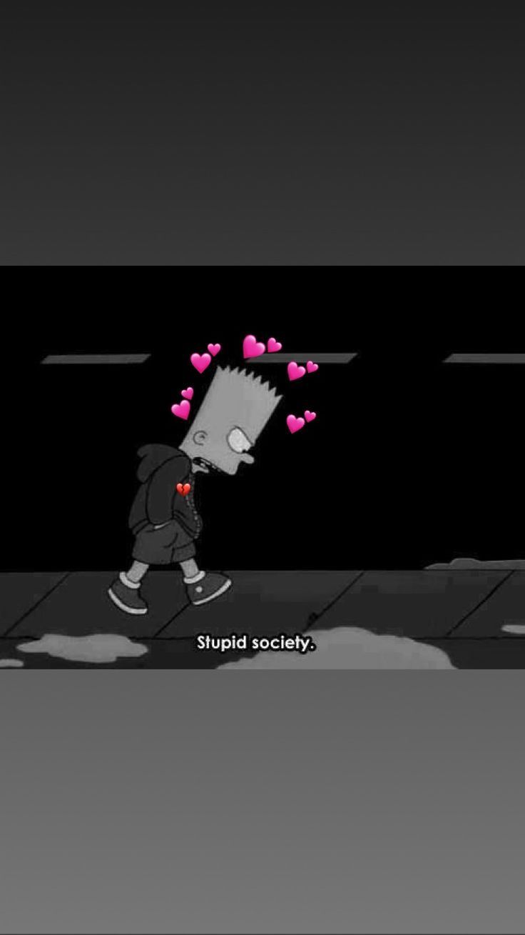Bart Simpson Heartbroken Wallpapers