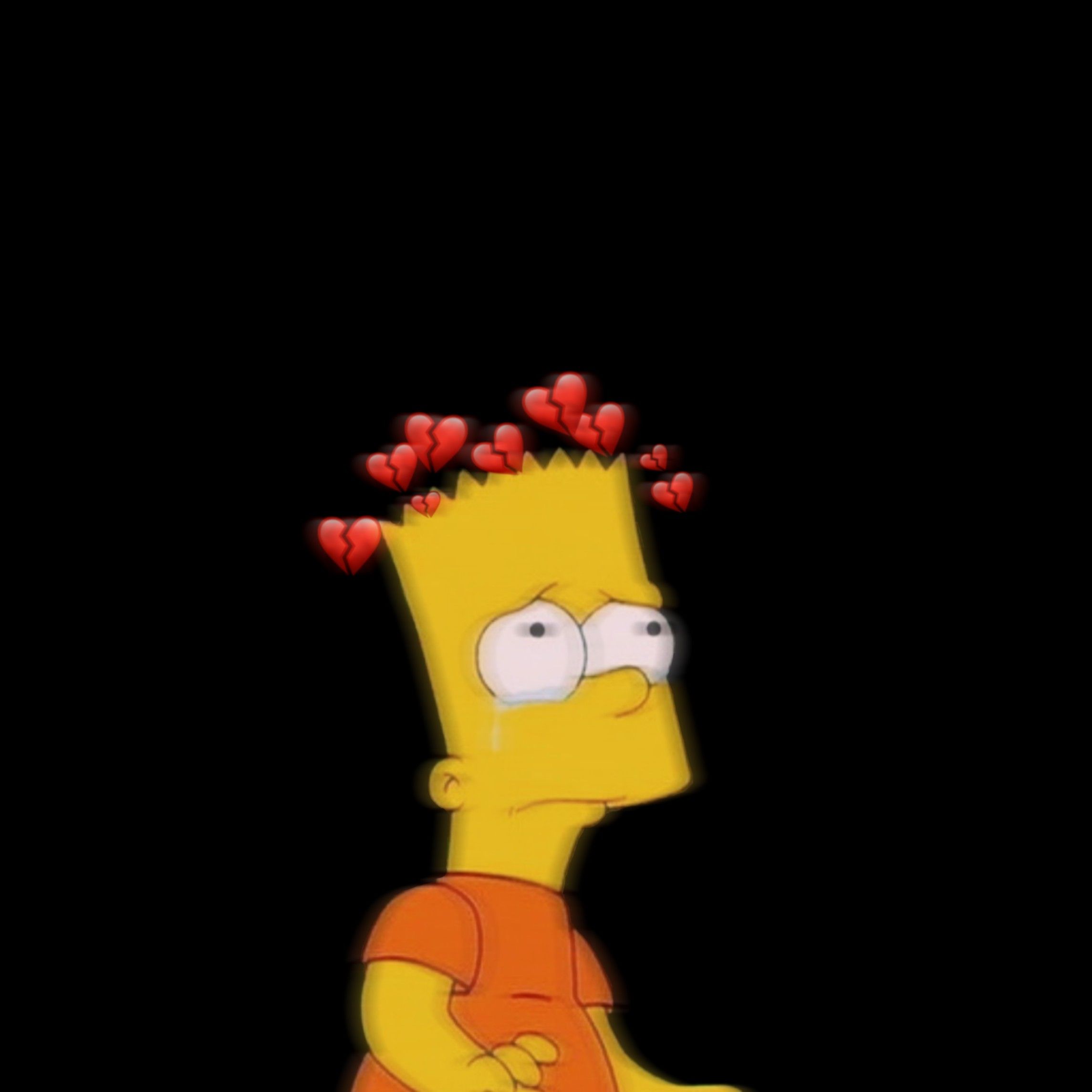 Bart Simpson Heartbroken Wallpapers