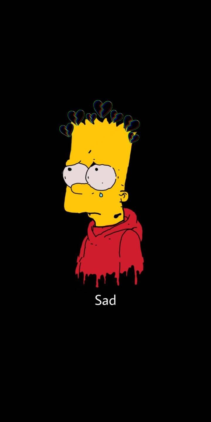 Bart Simpson Heartbroken Wallpapers