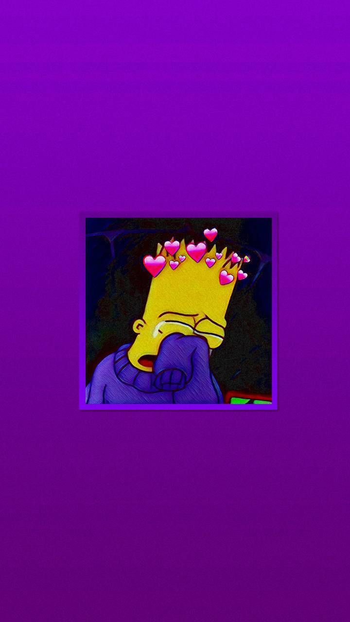 Bart Simpson Heartbroken Wallpapers