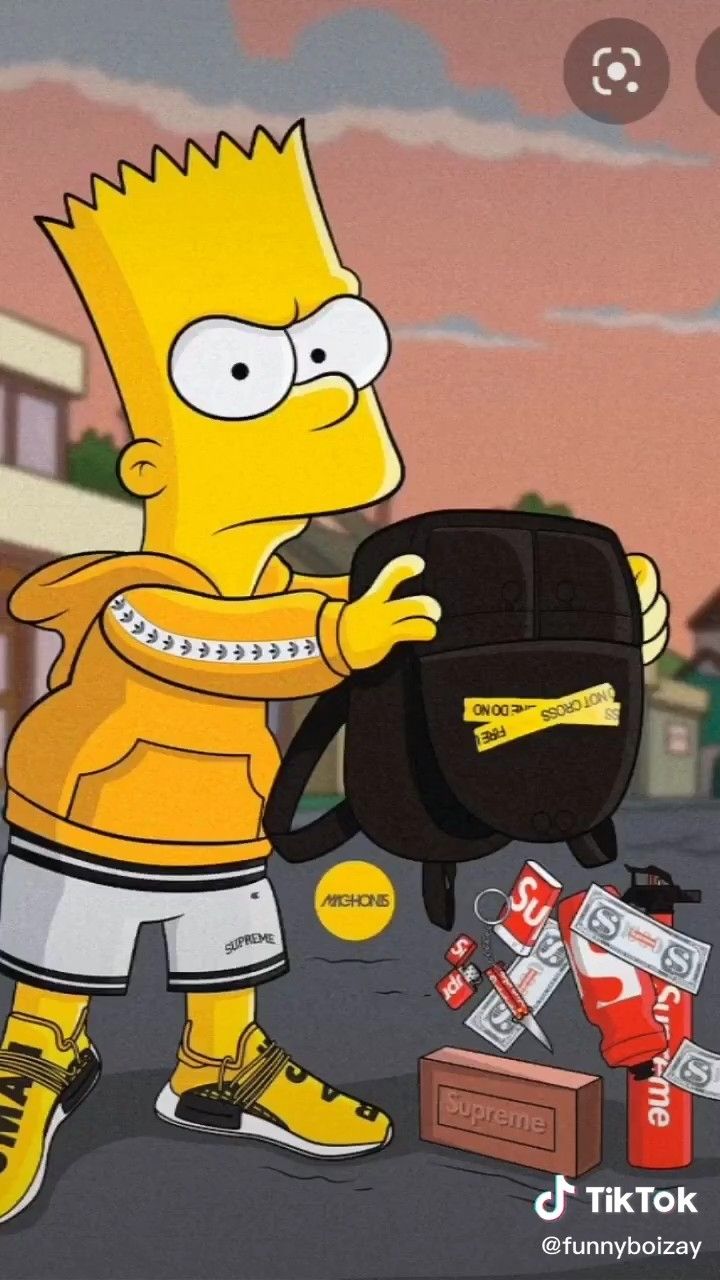 Bart Simpson Hypebeast Wallpapers