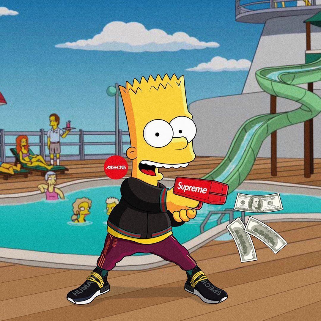 Bart Simpson Hypebeast Wallpapers