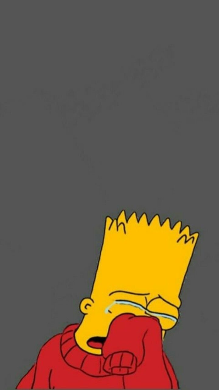 Bart Simpson Sad Iphone Wallpapers