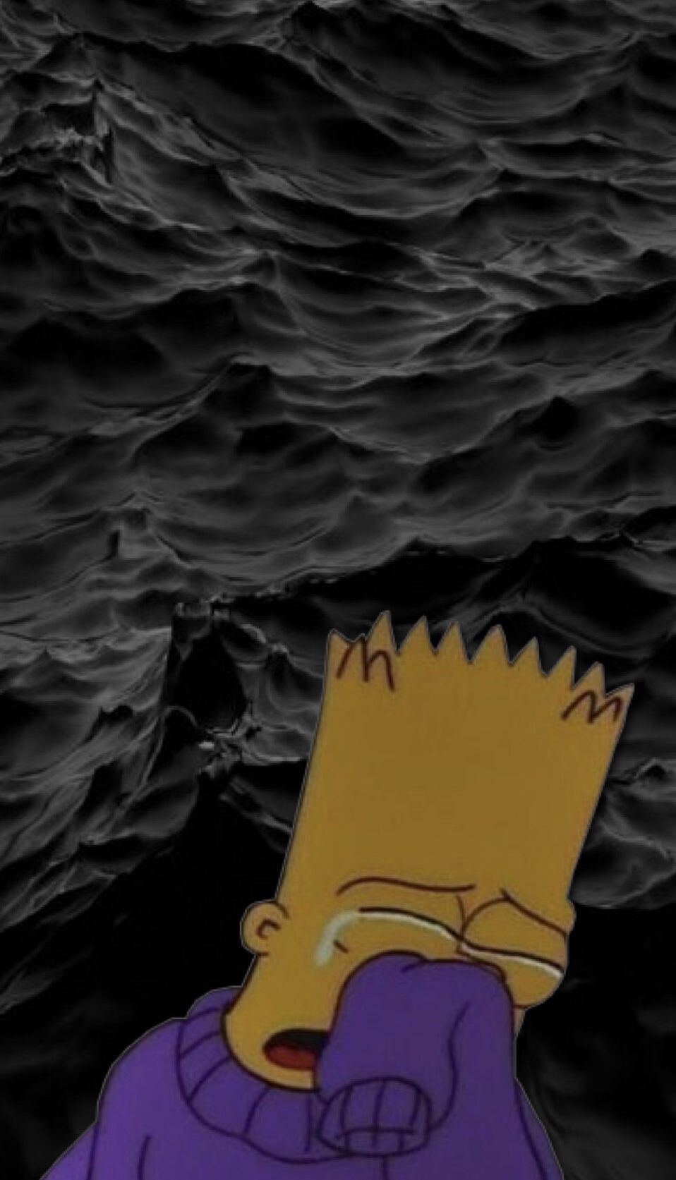 Bart Simpson Sad Iphone Wallpapers