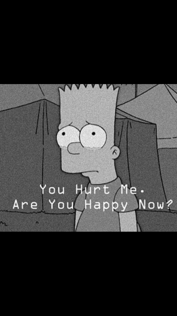 Bart Simpson Sad Iphone Wallpapers